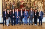 Déjeuner avec le directeur général de l’Agence spatiale européenne Josef Aschbacher ainsi qu’avec les Suisses travaillant à l’ESA