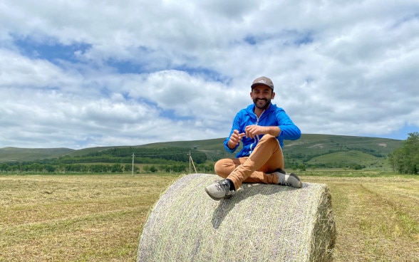Demetre in the field