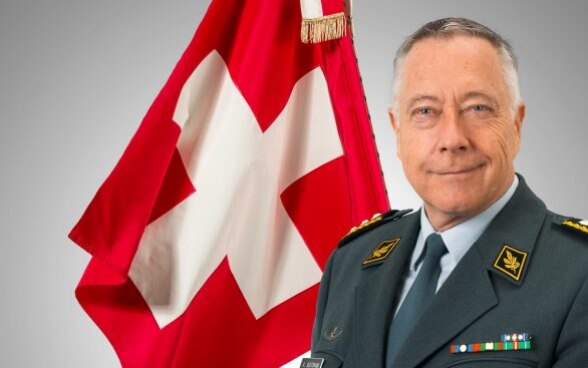 Chief of the Swiss Defense Force Lieutenant General – Korpskommandant André Blattmann © FDFA