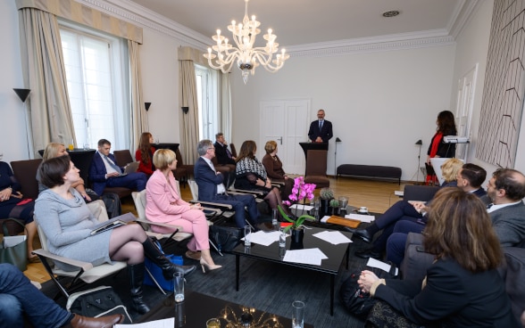 Gesundheitsdialog zu Prävention in der Schweizer Residenz, 2025