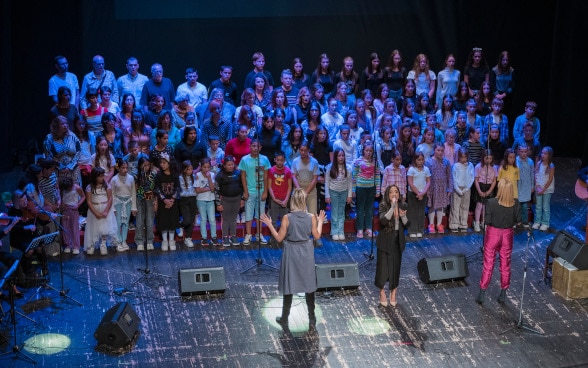 Concert by the Svi UGLAS choir, organized by Art Aparat