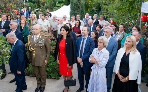 Predstavnici Vlade Srbije i diplomatske zajednice na prijemu povodom Nacionalnog dana Švajcarske 2024