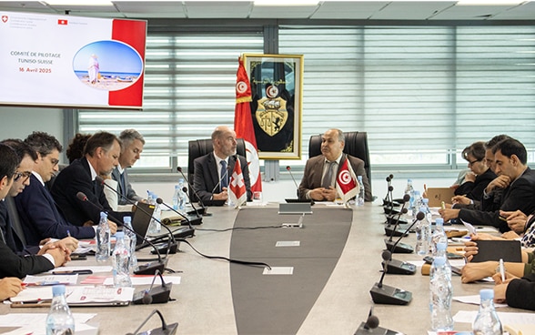 14e réunion du Comité de pilotage du programme de la Coopération suisse en Tunisie