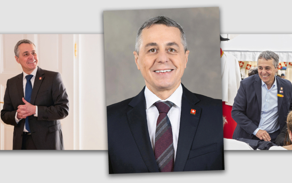 Porträt von Bundesrat Ignazio Cassis