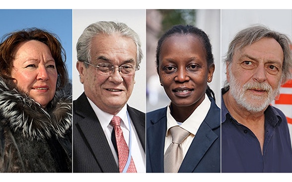 2015 erhielten vier Preisträgerinnen und Preisträger den Right Livelihood Award.