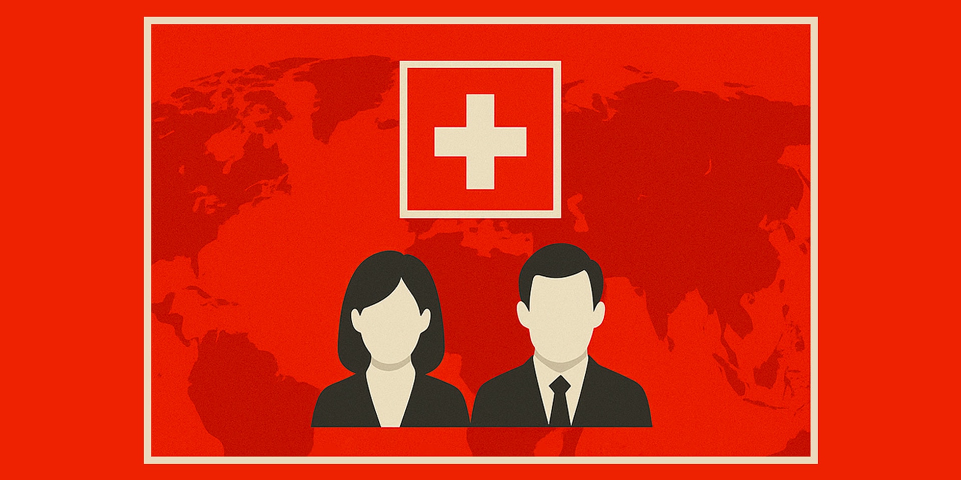  The image shows a map of the world with symbols representing a female and male figure and the words “transferable careers.”