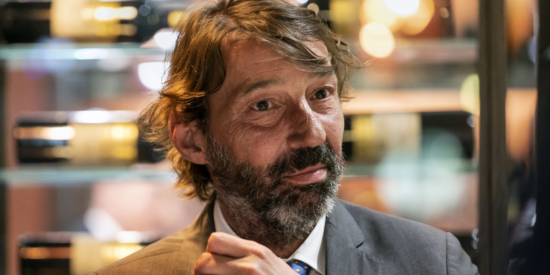 Portrait photo of Michele Foletti, mayor of Lugano.  