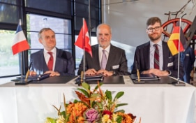 Alexandre Fasel pays tribute to 50 years of trinational cooperation on the Upper Rhine